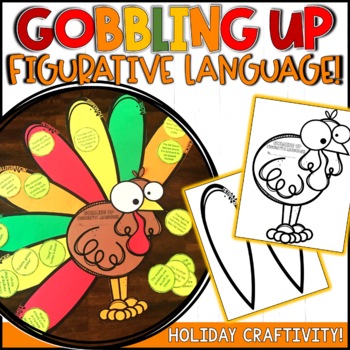 Preview of Thanksgiving Figurative Language Activity