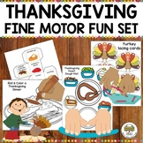 Preschool Thanksgiving Fine Motor Activities