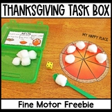Thanksgiving Fine Motor Freebie: Roll-a-Pie