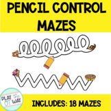 Thanksgiving Fine Motor Pencil Control Maze Occupational T