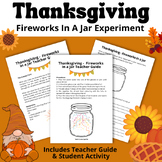 Thanksgiving Fireworks in a Jar | Thanksgiving Science Lab
