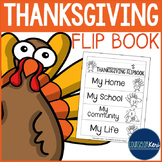 Thanksgiving Flip Book - Elementary School - School Counseling