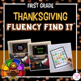 Thanksgiving Fluency Find It® (1st Grade)