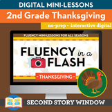 Thanksgiving Fluency in a Flash 2nd Grade • Digital Fluenc
