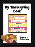 Thanksgiving Foldable Booklet