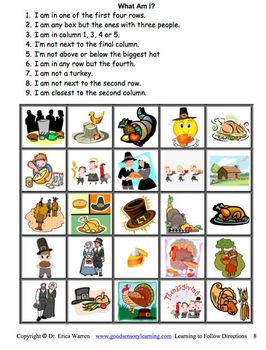 thanksgiving-following-directions-worksheet