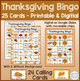 Thanksgiving Food Bingo - Digital & Printable