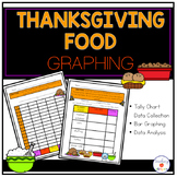 Thanksgiving Food Graphing Activity and Printables