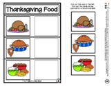 Thanksgiving Food - Match Me Mat 1:1 Object Matching - #60