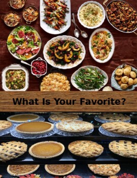 Preview of Thanksgiving Food Vote!