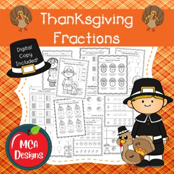 Preview of Thanksgiving Fractions