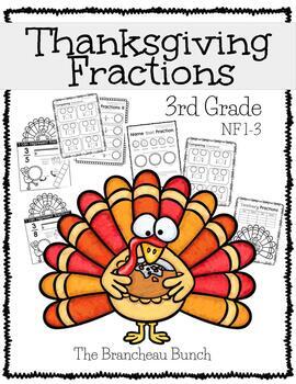 Preview of Thanksgiving Fractions