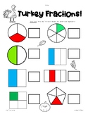 Thanksgiving Fractions! - Naming Unit and Non-Unit Fractions