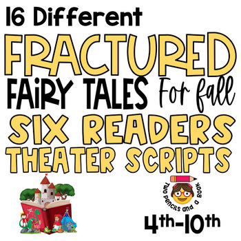 Preview of Thanksgiving Fractured Fairy Tales Fall: Readers Theater: Reading Comprehension+