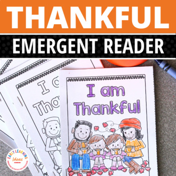 Preview of Thanksgiving Emergent Reader