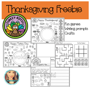 Preview of Thanksgiving Freebie