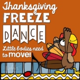 Thanksgiving Freeze Dance {Brain Break/ Movement Exploration}
