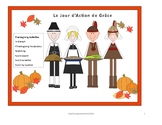 Thanksgiving French Activities Le Jour d’ Action de Grace