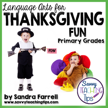 Preview of Thanksgiving Fun, Language Arts Lessons for Early Primary
