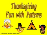 Thanksgiving Fun with Patterns