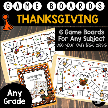 Thanksgiving {Game Boards}