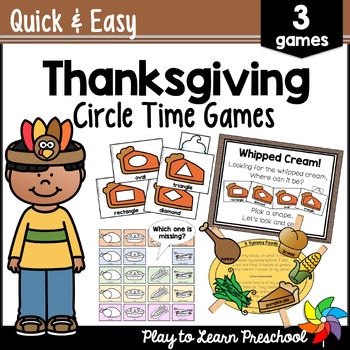 Thanksgiving Games and Activities for Kids