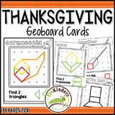 Thanksgiving Geoboards: Shape Activity for Pre-K Math