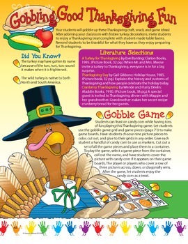 Gobble Up These Games for Thanksgiving Day Fun