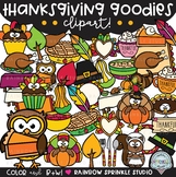 Thanksgiving Goodies Clipart {Thanksgiving objects clipart}