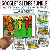 Thanksgiving Google Slides™ Bundle | Digital Games | Kinde