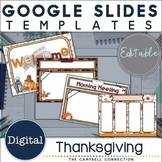 Thanksgiving Google Slides Template - Google Slides Templa