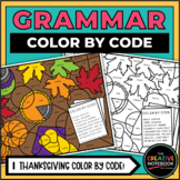 Thanksgiving Grammar Practice, Parts of Speech, Thanksgivi