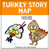 Thanksgiving Graphic Organizer Turkey Story Map