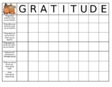 Thanksgiving "Gratitude" Activity