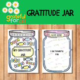 Thanksgiving / Gratitude Jar / Fall Thankfulness Coloring 