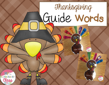 Thanksgiving Guide Words