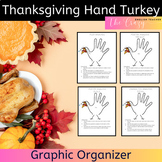 Thanksgiving Hand Turkeys for High School and Middle ELA G
