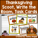 Thanksgiving Handwriting Scoot or Write the Room