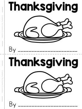 Preview of Thanksgiving High Frequency / Sight Word Emergent Reader | Mini Book