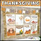 Thanksgiving Holiday Posters | Thanksgiving Bulletin Board