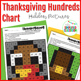 Thanksgiving Hundreds Chart Hidden Picture Activities