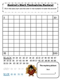 Thanksgiving Hundreds Chart Mystery Picture!