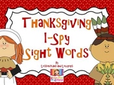Thanksgiving I-Spy Sight Words