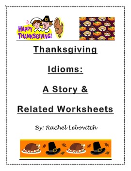 Preview of Thanksgiving Idioms story