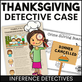 Thanksgiving Inferences Passage Mystery Inference Detectiv
