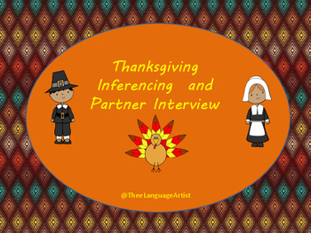 Preview of Thanksgiving Inferences and Social Skills Bundle