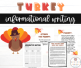 Thanksgiving Informational Writing Prompt