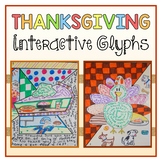 Thanksgiving Interactive Glyphs | Art + Writing Activities