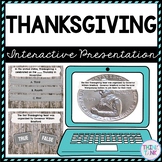 Thanksgiving Interactive Google Slides™ Presentation | Dis