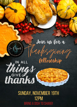 Preview of Thanksgiving Invitation Template